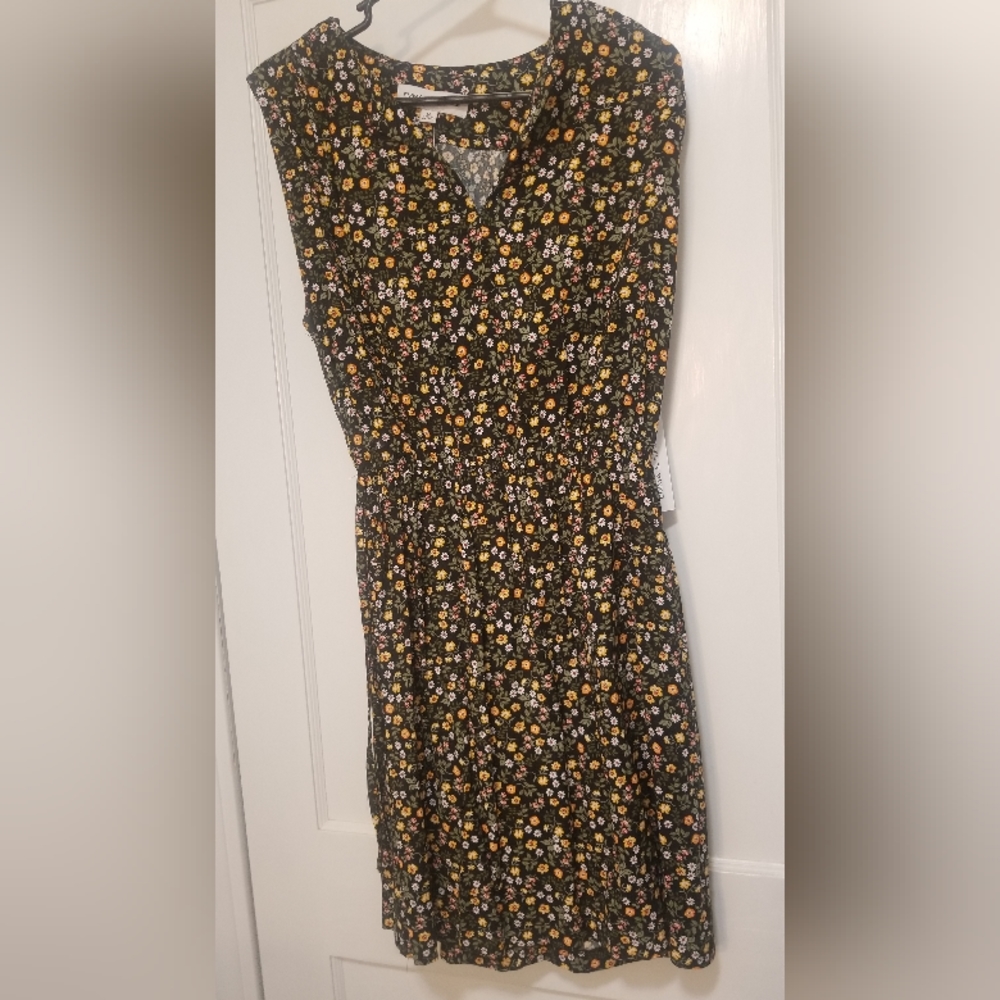 Emma & Michele Sleeveless Midi Dress